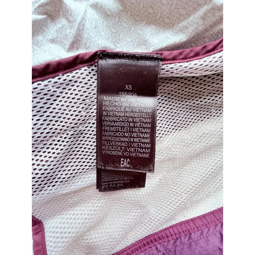Marmot Womens PreCip Eco Waterproof Rain Jacket Purple XS Hooded Shell PitZips